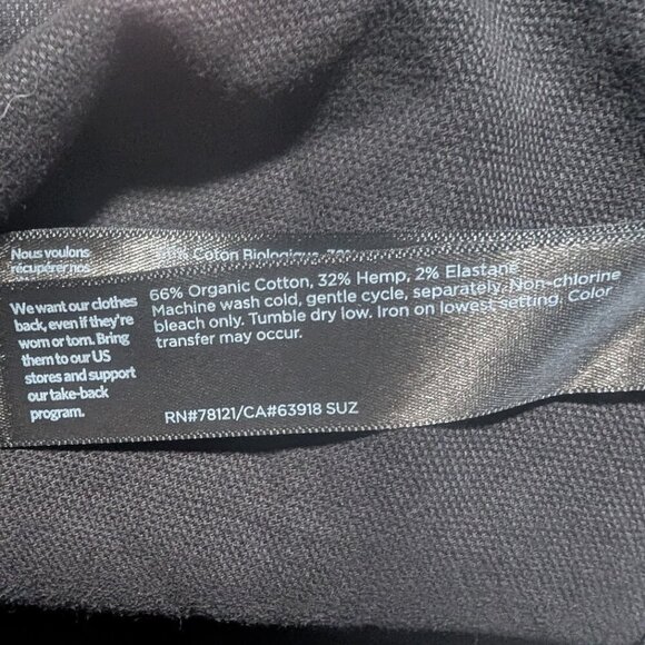 Eileen Fisher | Cotton Hemp Stretch Wide-Leg Pant In Black - Picture 11 of 11